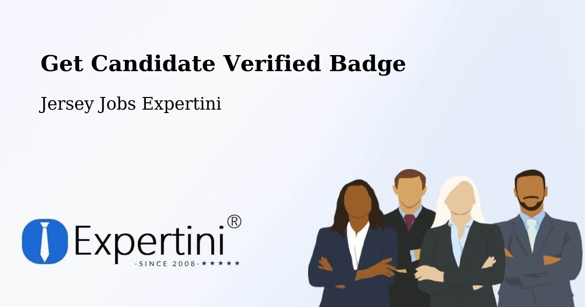 Get Candidate Verified Badge - Jersey Jobs Expertini