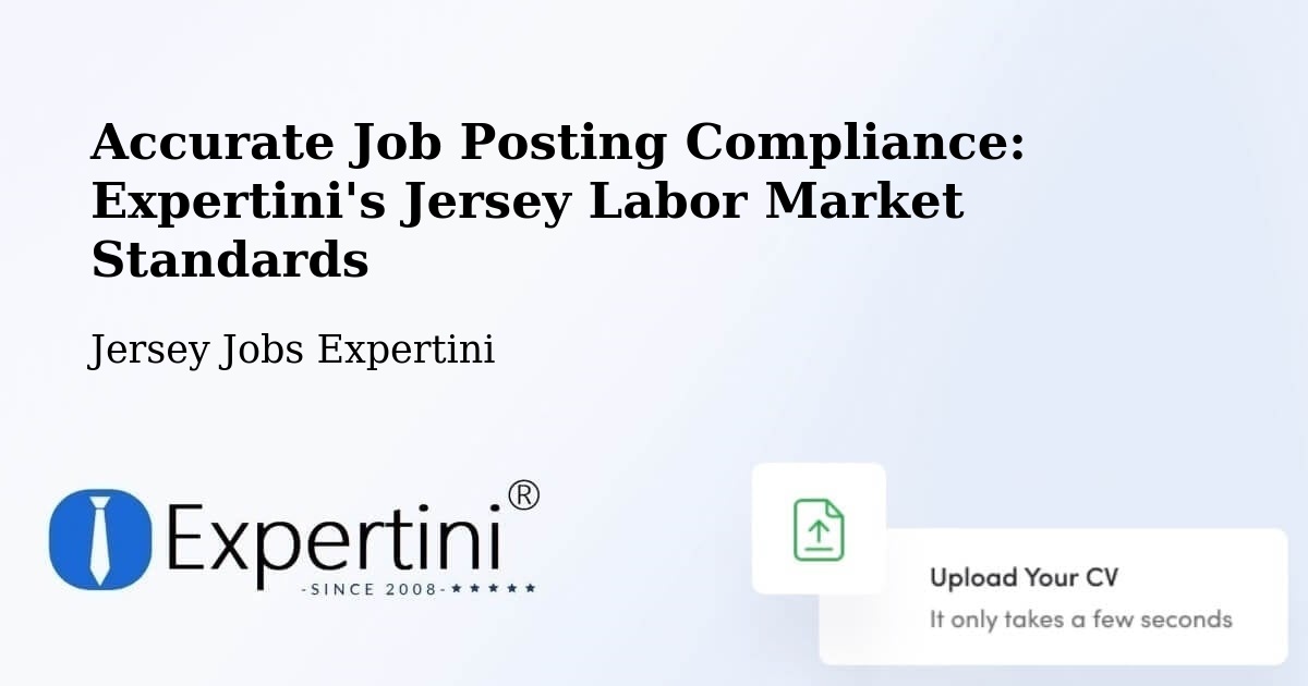 Compliance Standards For Accurate Job Postings in Jersey