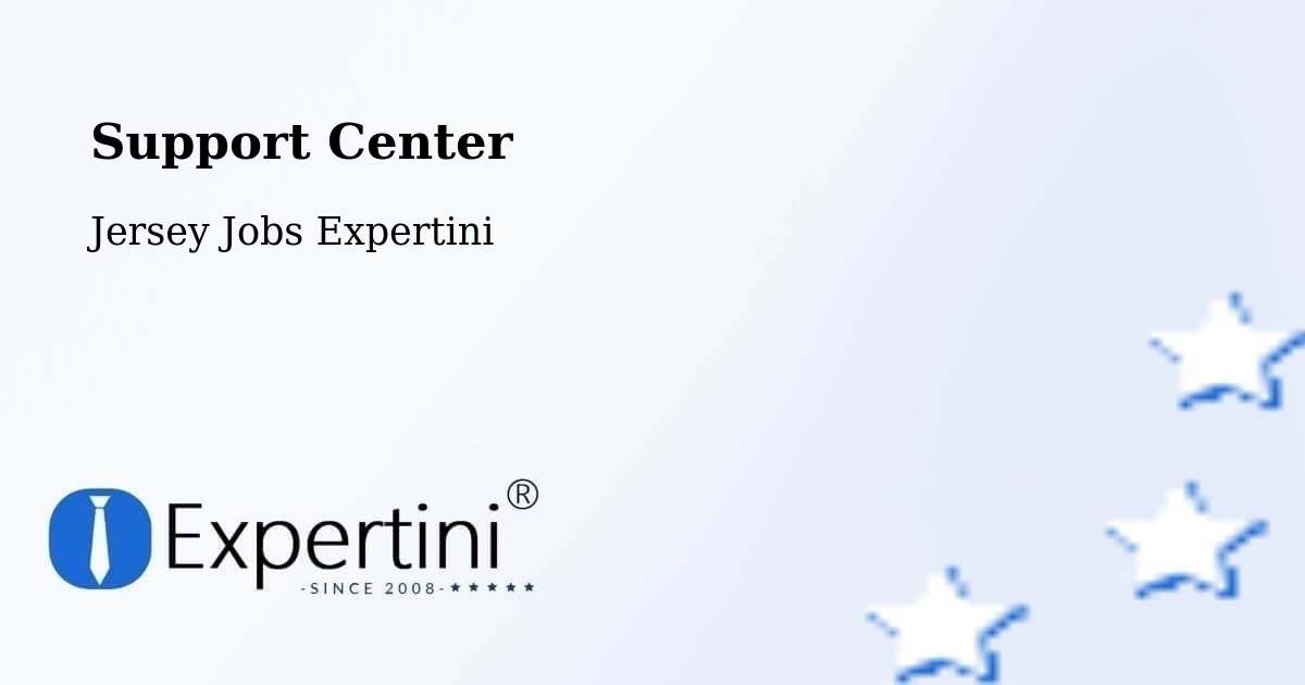 Support Center - Jersey Jobs Expertini